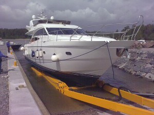 HBC60V+MY on slipway